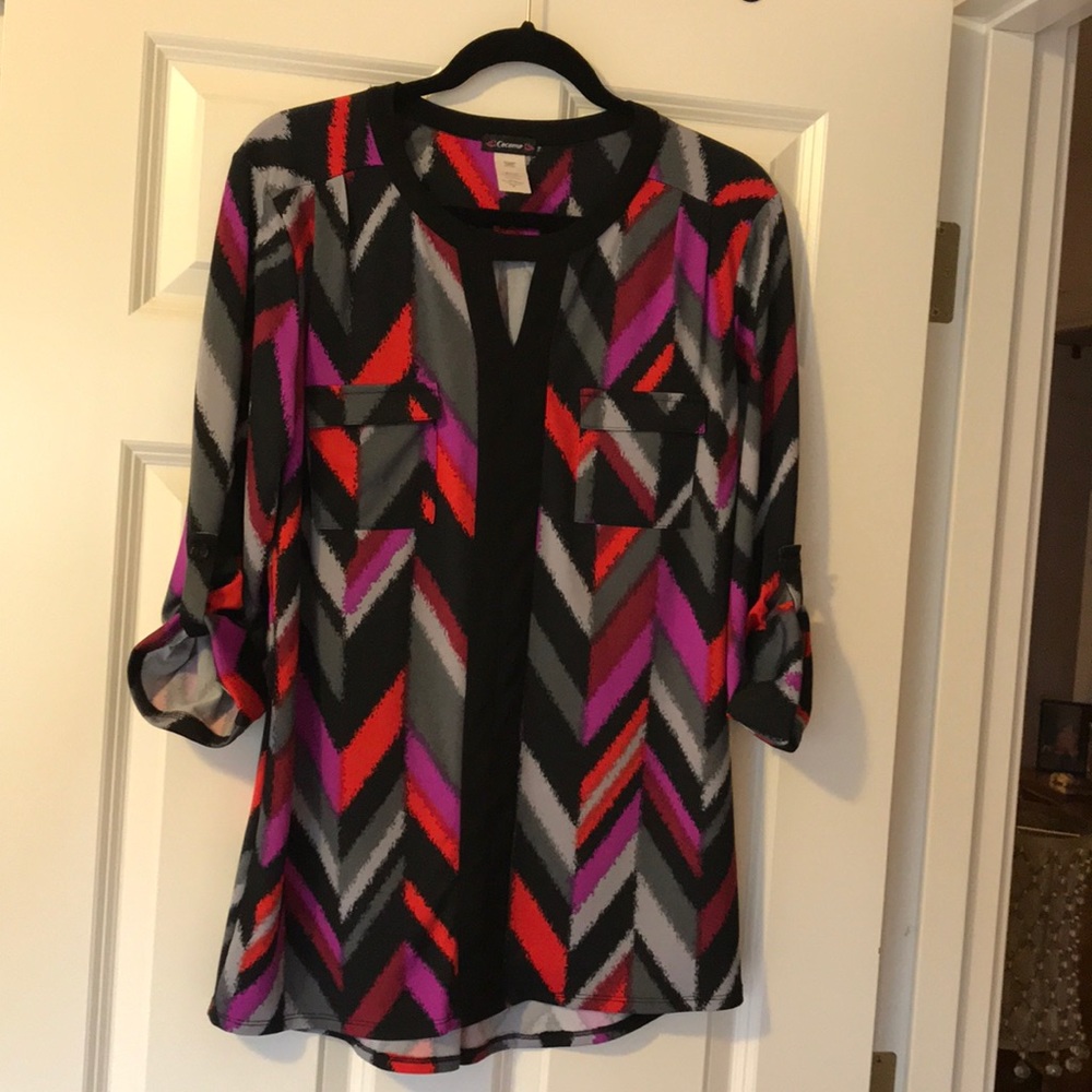 Covina Multi Color Tunic